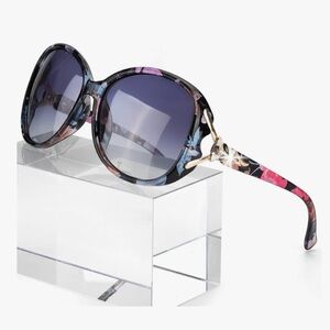 Floral Polarized Sunglasses